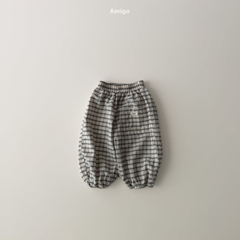 Amigo - Korean Baby Fashion - #babygirlfashion - Square Balloon Pants - 3