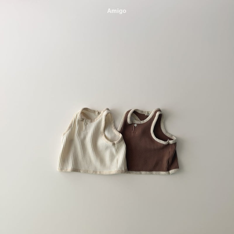 Amigo - Korean Baby Fashion - #babygirlfashion - Crochet Vest