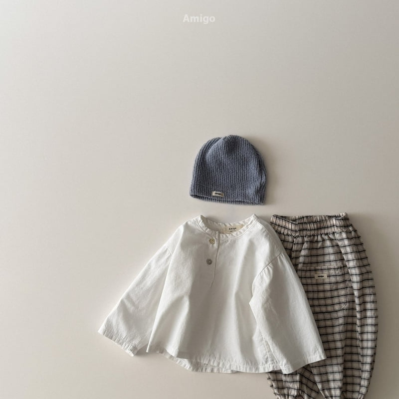 Amigo - Korean Baby Fashion - #babygirlfashion - Peach Haru Shirt - 12