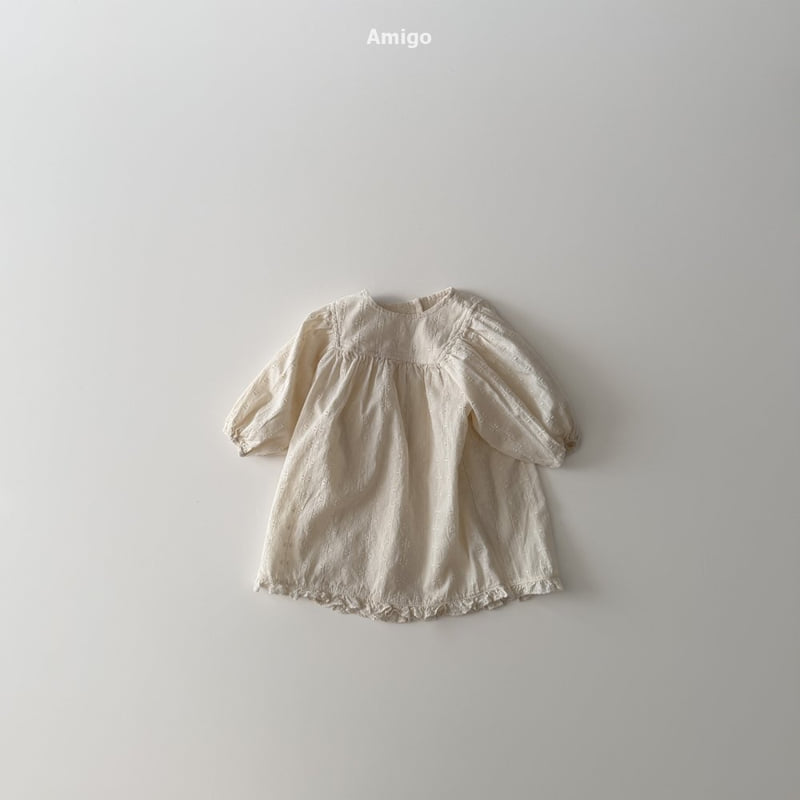 Amigo - Korean Baby Fashion - #babygirlfashion - Marie One-piece - 2