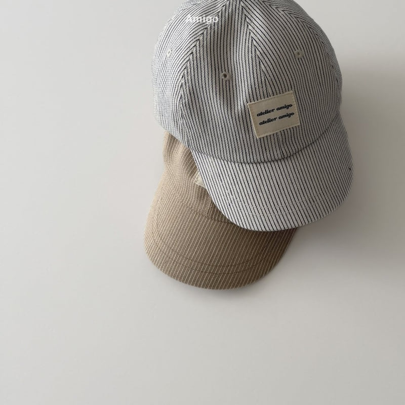 Amigo - Korean Baby Fashion - #babygirlfashion - Striped Hat - 10