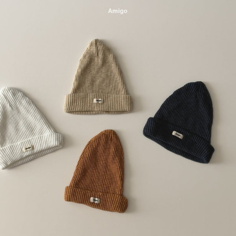 Amigo - Korean Baby Fashion - #babygirlfashion - Ribbed Beanie - 3
