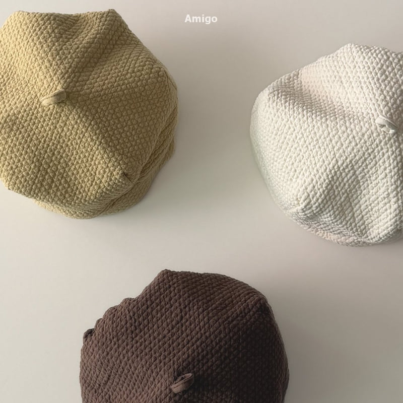 Amigo - Korean Baby Fashion - #babygirlfashion - Chestnut Hat - 12