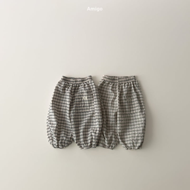 Amigo - Korean Baby Fashion - #babygirlfashion - Square Balloon Pants - 4