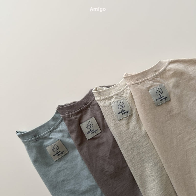 Amigo - Korean Baby Fashion - #babylifestyle - French Short Sleeve Tee - 3