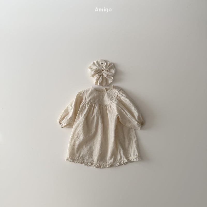 Amigo - Korean Baby Fashion - #babylifestyle - Marie One-piece - 3