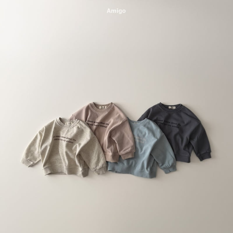 Amigo - Korean Baby Fashion - #babylifestyle - French Sweatshirt