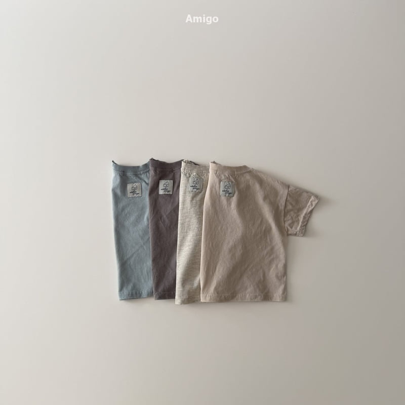Amigo - Korean Baby Fashion - #babylifestyle - French Short Sleeve Tee - 4