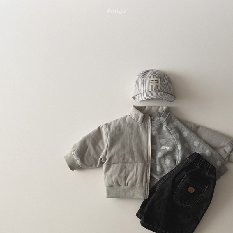 Amigo - Korean Baby Fashion - #babyoninstagram - Twill Jumper - 11