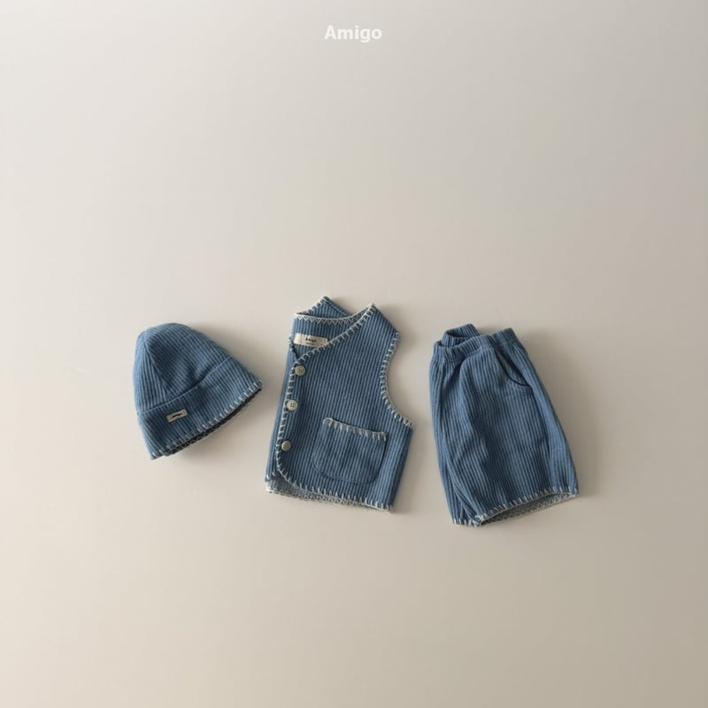 Amigo - Korean Baby Fashion - #babyoninstagram - Melo Denim Pants - 11