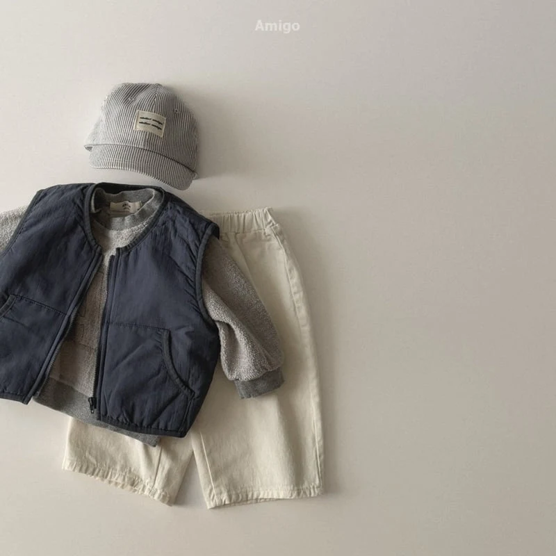 Amigo - Korean Baby Fashion - #babyoninstagram - Marte Quilted Vest - 11