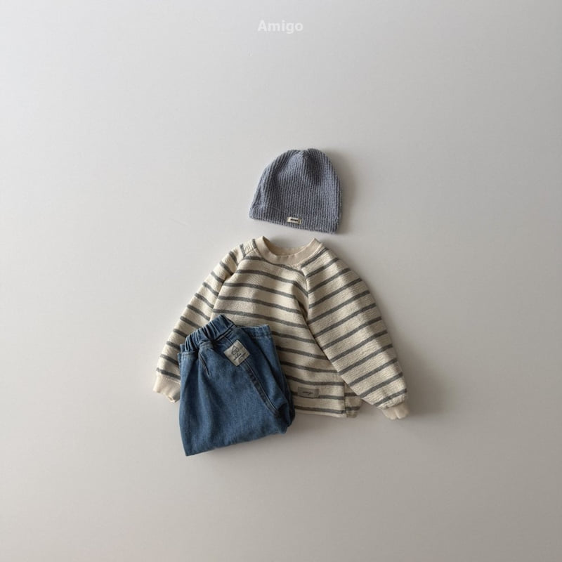Amigo - Korean Baby Fashion - #babyoninstagram - Bold Stripe Tee - 10