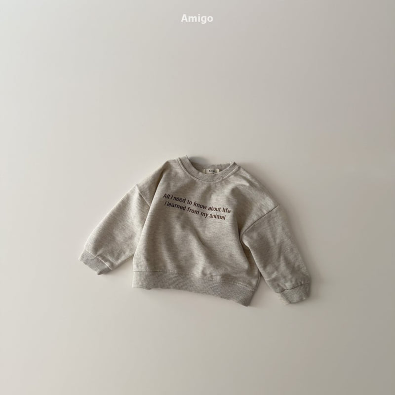 Amigo - Korean Baby Fashion - #babyoninstagram - French Sweatshirt - 2