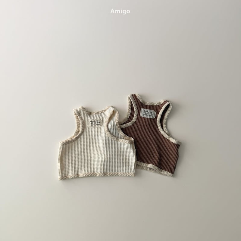 Amigo - Korean Baby Fashion - #babyoninstagram - Crochet Vest - 4