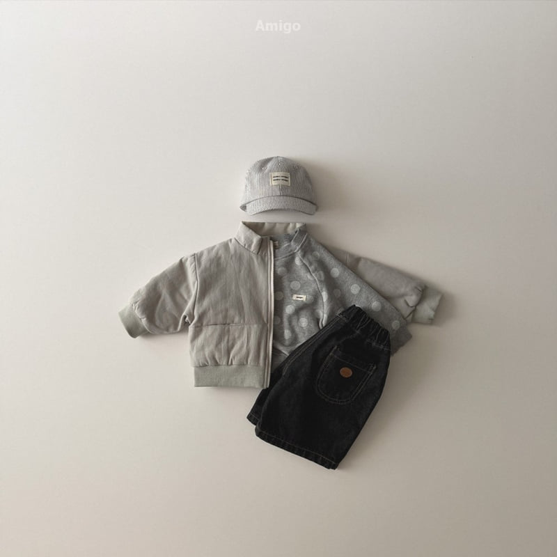 Amigo - Korean Baby Fashion - #babyootd - Twill Jumper - 12
