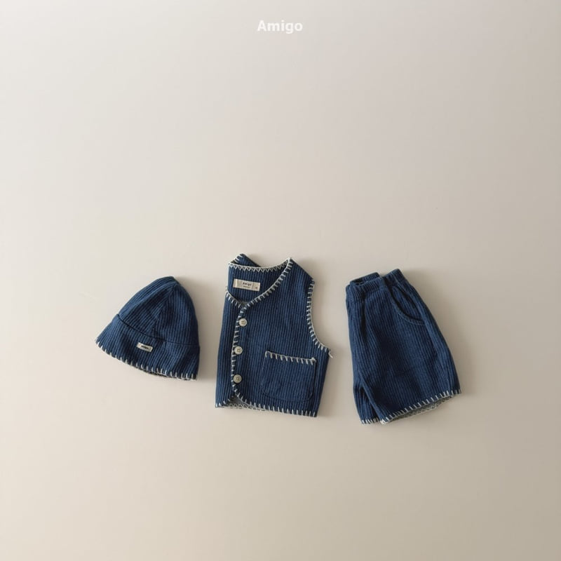 Amigo - Korean Baby Fashion - #babyootd - Melo Denim Pants - 12
