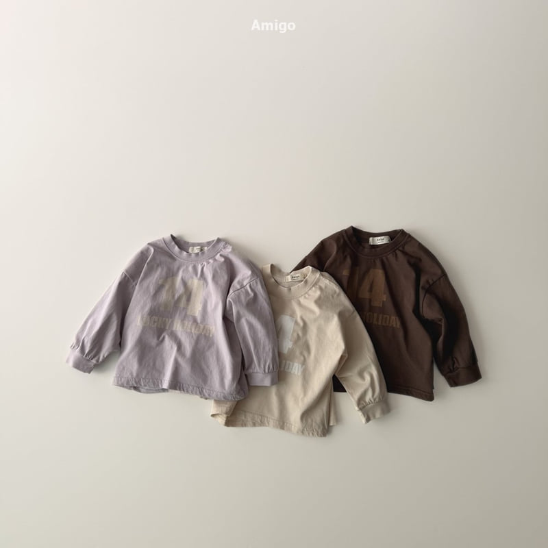 Amigo - Korean Baby Fashion - #babyootd - Lucky Tee