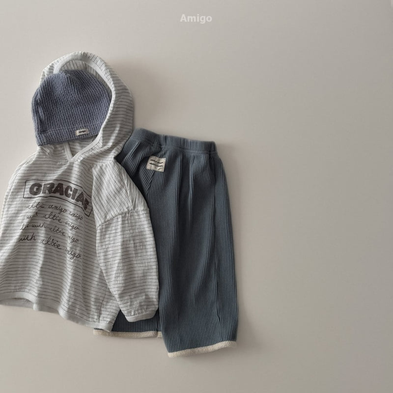 Amigo - Korean Baby Fashion - #babyootd - Chewy Waffle Pants - 10
