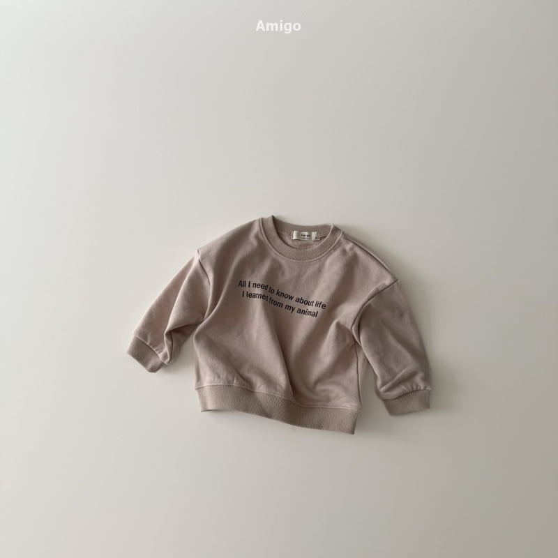 Amigo - Korean Baby Fashion - #babyootd - French Sweatshirt - 3