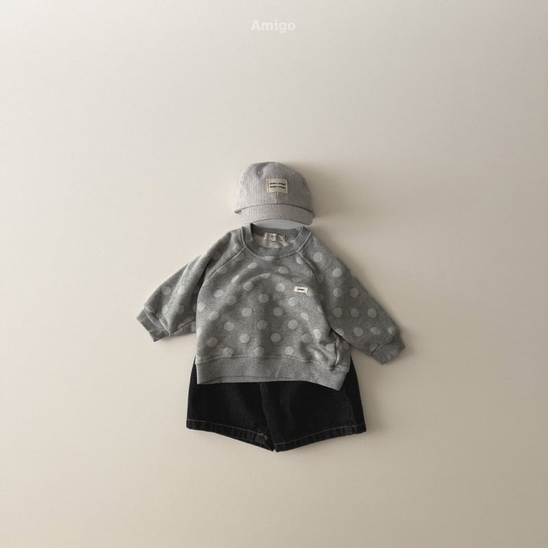 Amigo - Korean Baby Fashion - #babyoutfit - Dot Sweatshirt - 10
