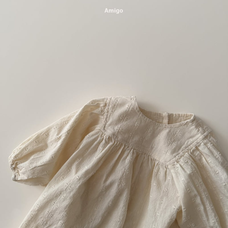 Amigo - Korean Baby Fashion - #babyoutfit - Marie One-piece - 6