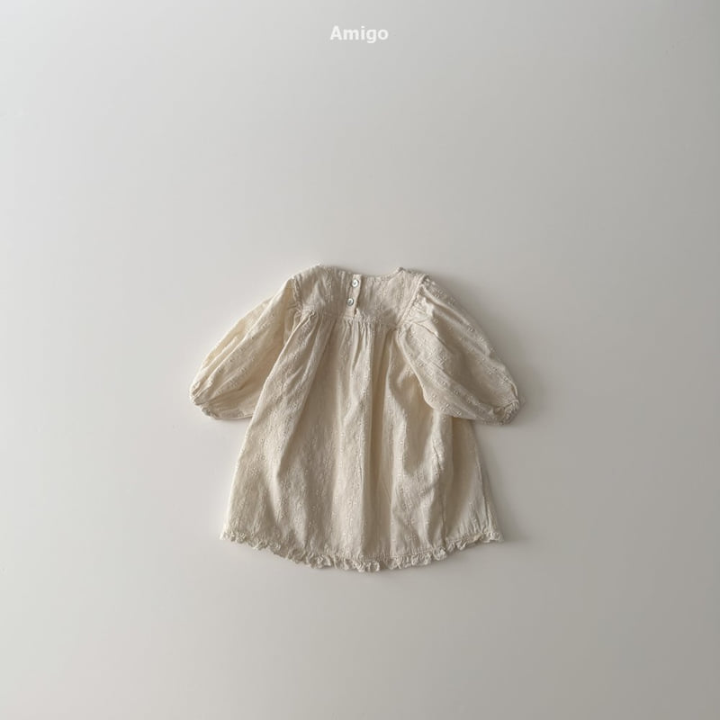 Amigo - Korean Baby Fashion - #babyoutfit - Marie One-piece - 7