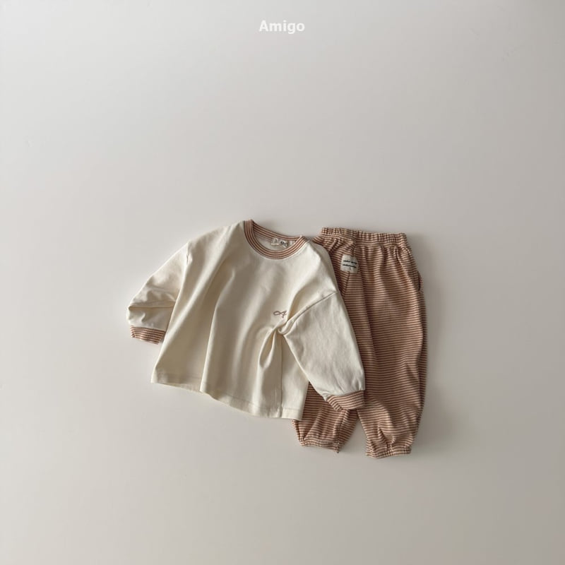 Amigo - Korean Baby Fashion - #babyoutfit - Madeleine Tee - 10