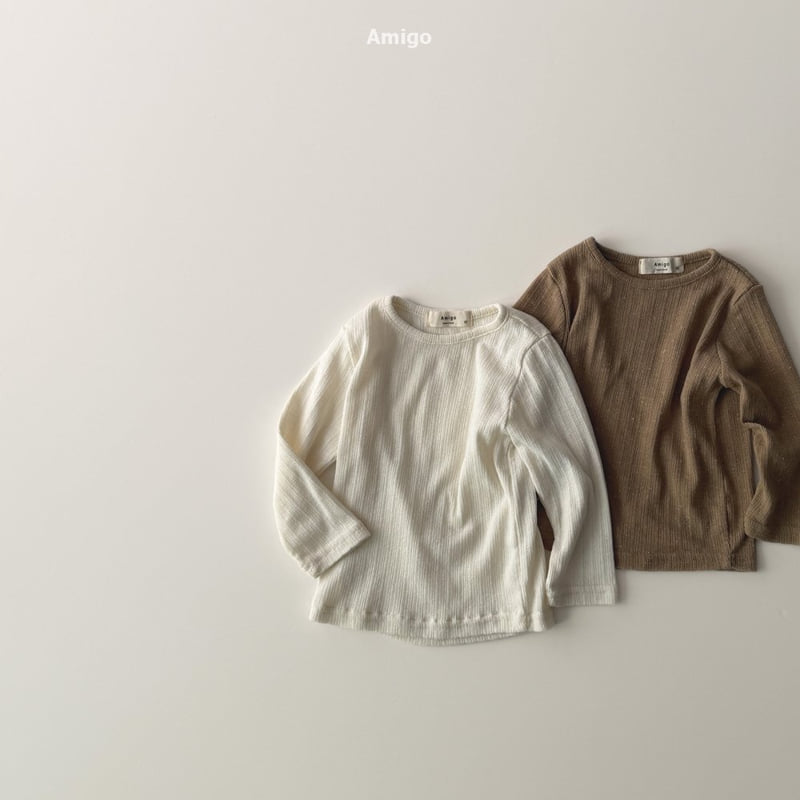 Amigo - Korean Baby Fashion - #babyoutfit - Urban Eyelet Tee - 5