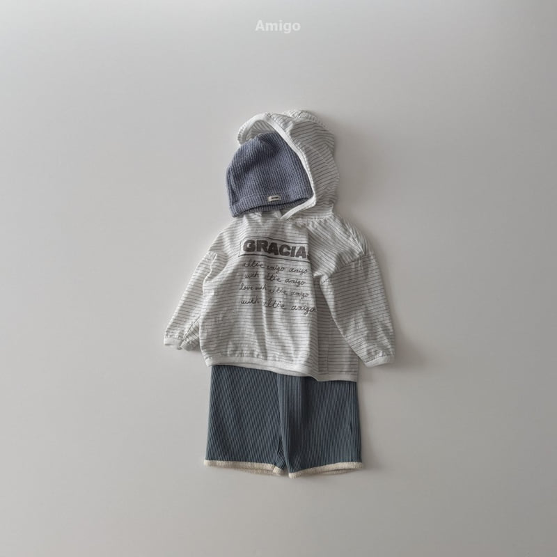 Amigo - Korean Baby Fashion - #babyoutfit - Chewy Waffle Pants - 11
