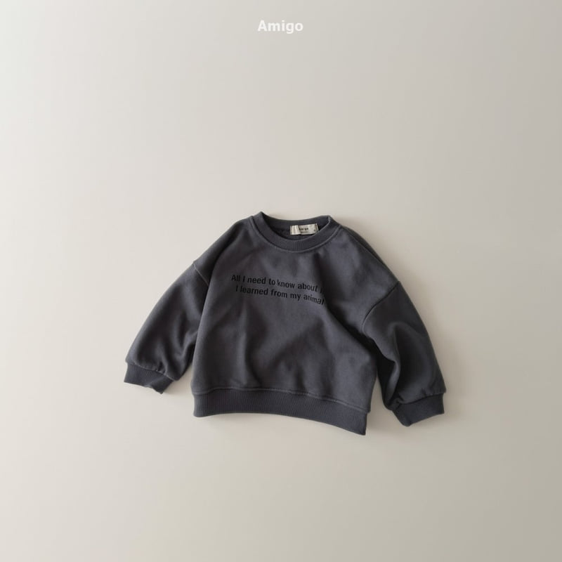 Amigo - Korean Baby Fashion - #babyootd - French Sweatshirt - 4