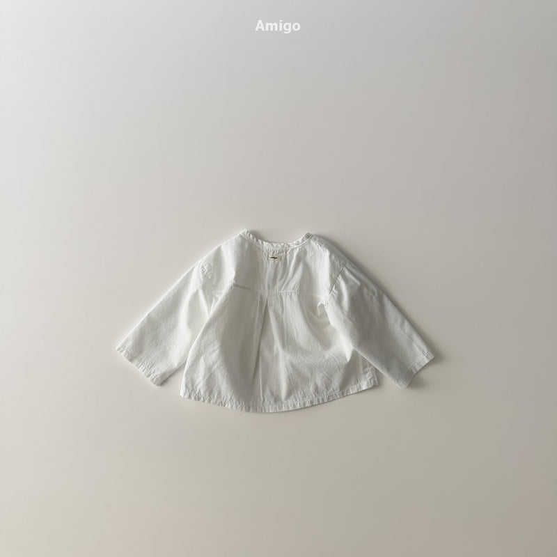 Amigo - Korean Baby Fashion - #babywear - Peach Haru Shirt - 3