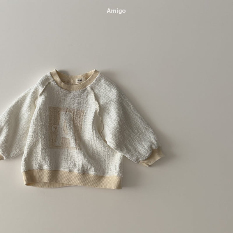 Amigo - Korean Baby Fashion - #babywear - Vintage Sweatshirt - 5
