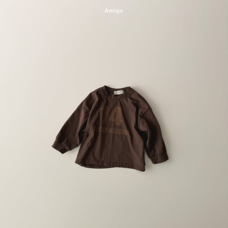 Amigo - Korean Baby Fashion - #babyoutfit - Lucky Tee - 4