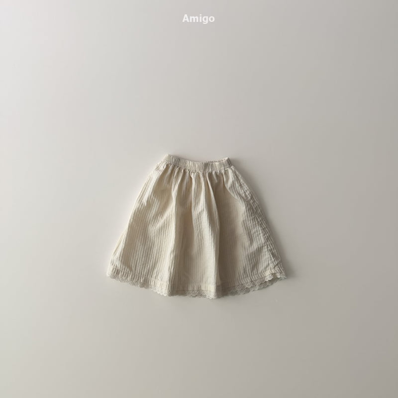 Amigo - Korean Baby Fashion - #babywear - Chouchou Shirring Skirt - 2