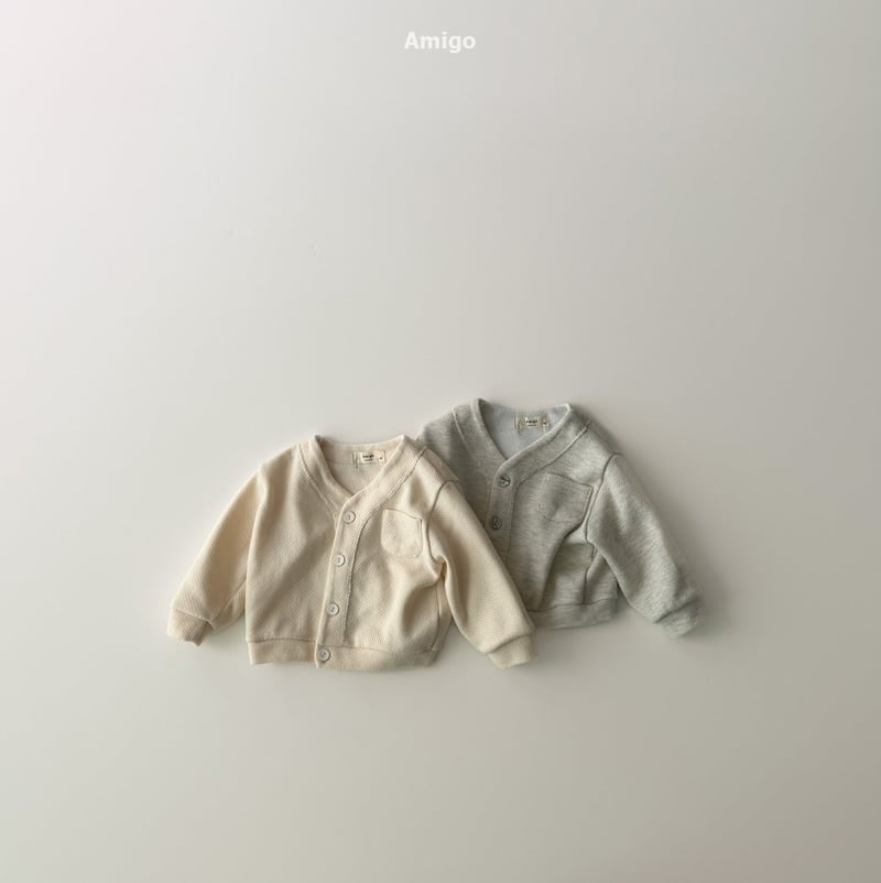 Amigo - Korean Baby Fashion - #babywear - Bread Cardigan
