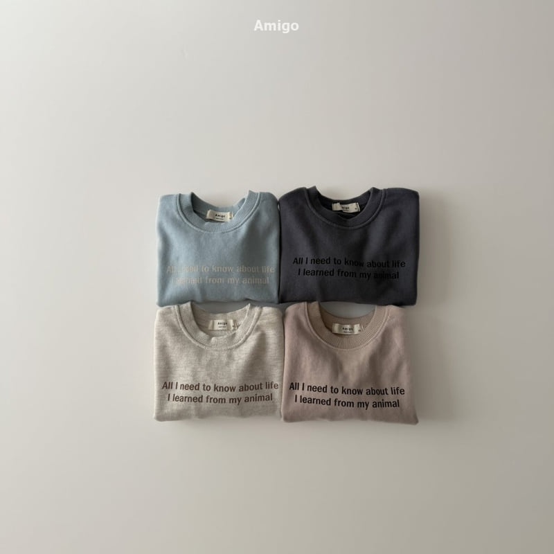 Amigo - Korean Baby Fashion - #babywear - French Sweatshirt - 6