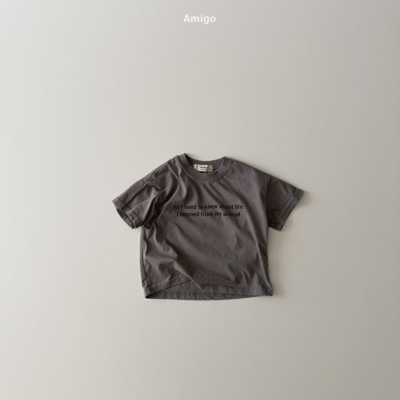 Amigo - Korean Baby Fashion - #onlinebabyboutique - French Short Sleeve Tee - 9