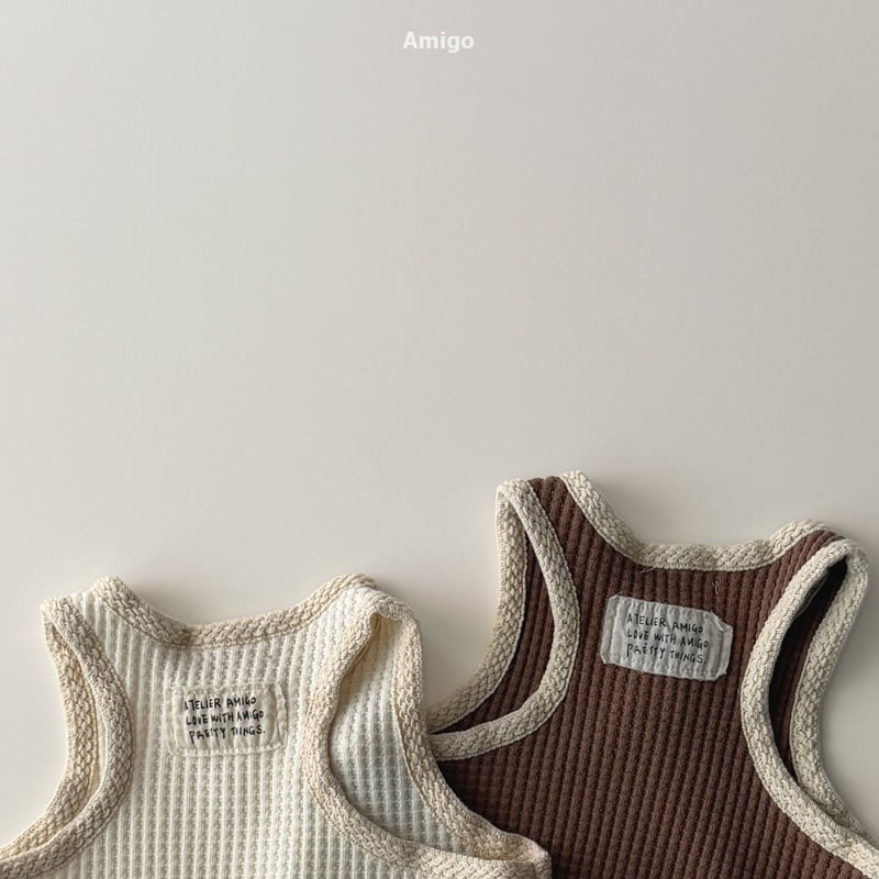 Amigo - Korean Baby Fashion - #onlinebabyboutique - Crochet Vest - 8