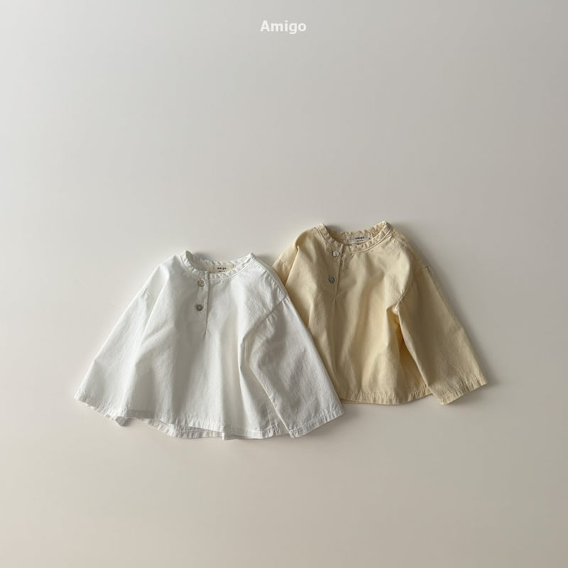 Amigo - Korean Baby Fashion - #babywear - Peach Haru Shirt - 4