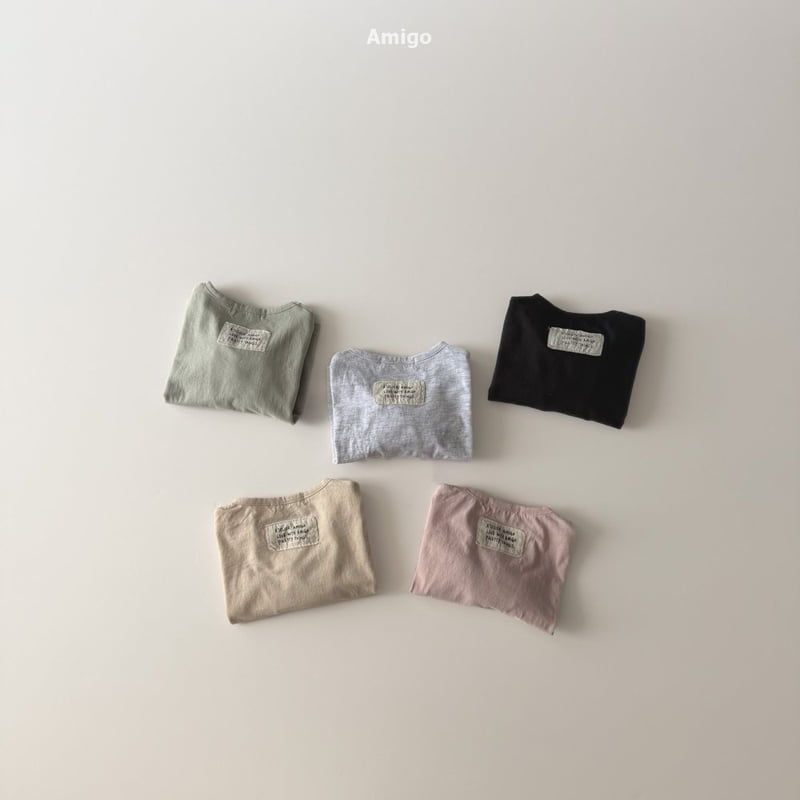 Amigo - Korean Baby Fashion - #onlinebabyshop - Cotton Top Bottom Set - 12