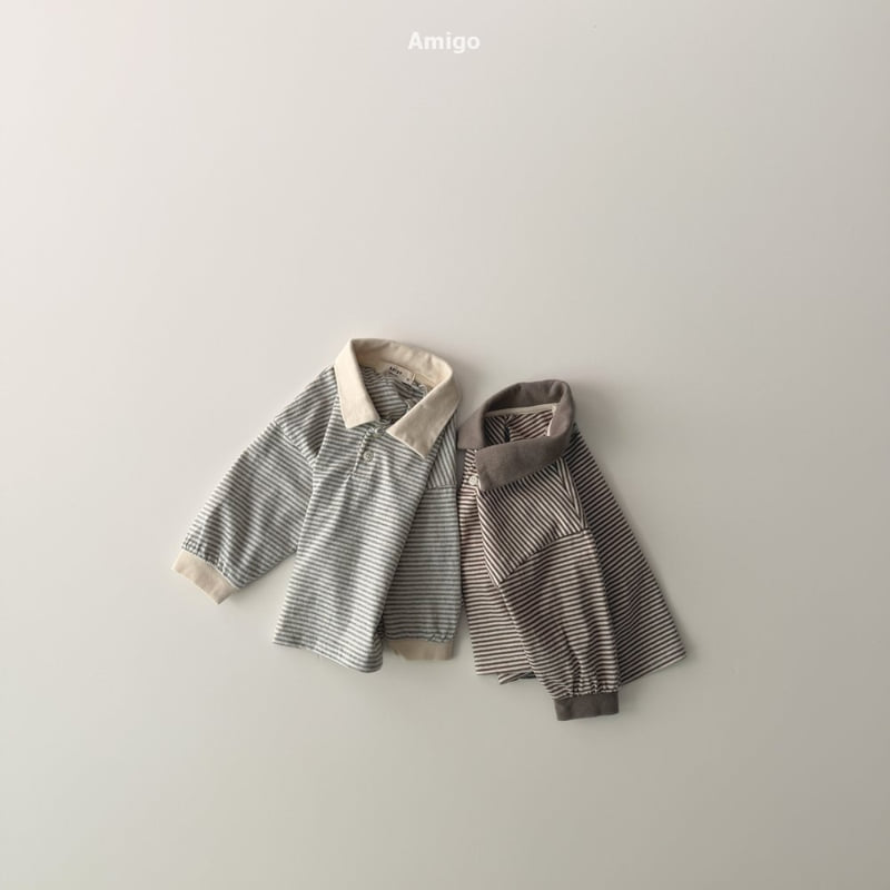 Amigo - Korean Baby Fashion - #onlinebabyshop - Cult Collar Tee - 7