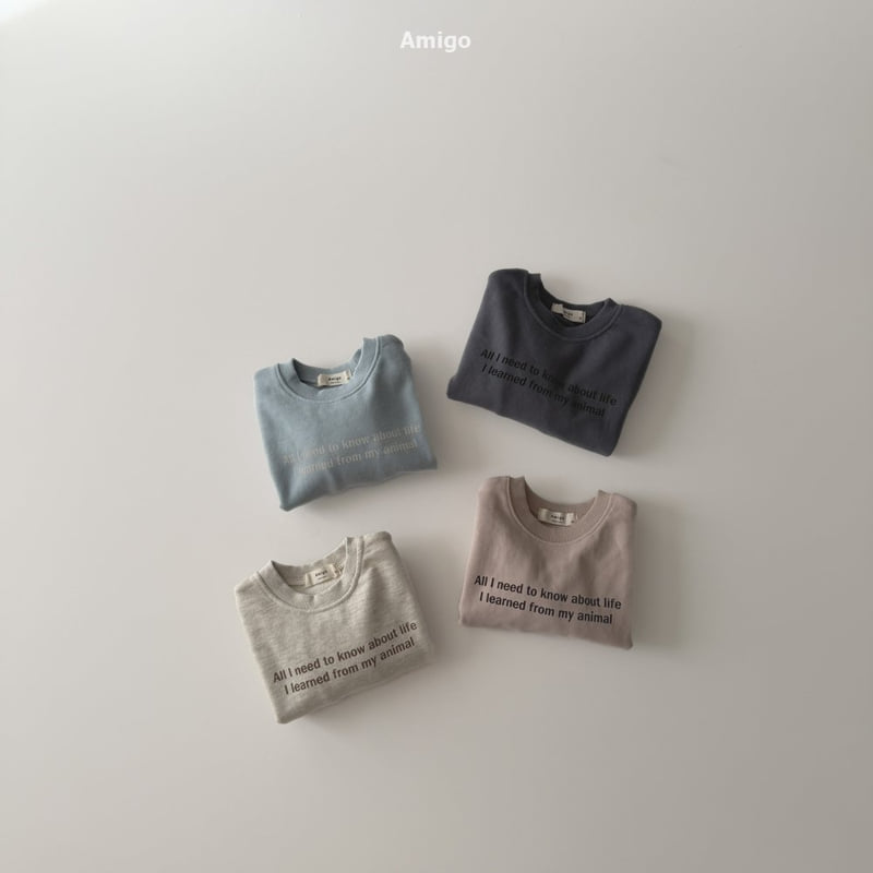 Amigo - Korean Baby Fashion - #onlinebabyshop - French Sweatshirt - 8