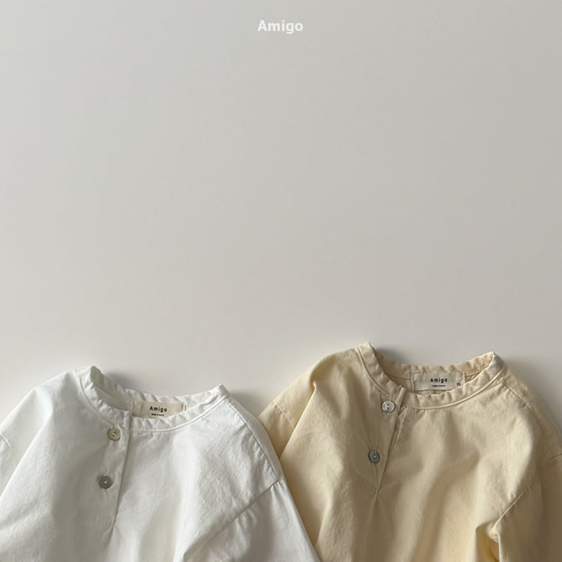 Amigo - Korean Baby Fashion - #smilingbaby - Peach Haru Shirt - 6