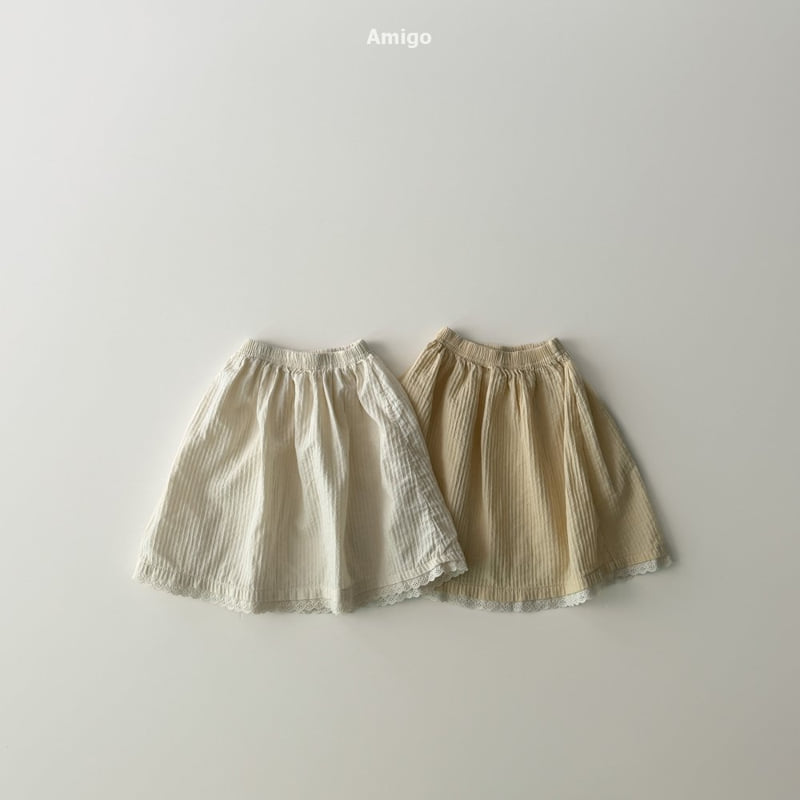 Amigo - Korean Baby Fashion - #smilingbaby - Chouchou Shirring Skirt - 5