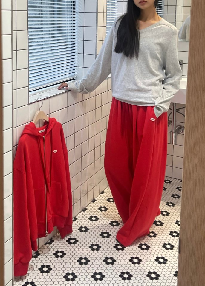 Another Avenue - Korean Women Fashion - #momslook - Basic V-Neck Knit - 3