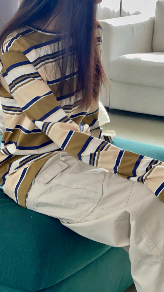 Another Avenue - Korean Women Fashion - #momslook - Miyu Stripe Tee - 8