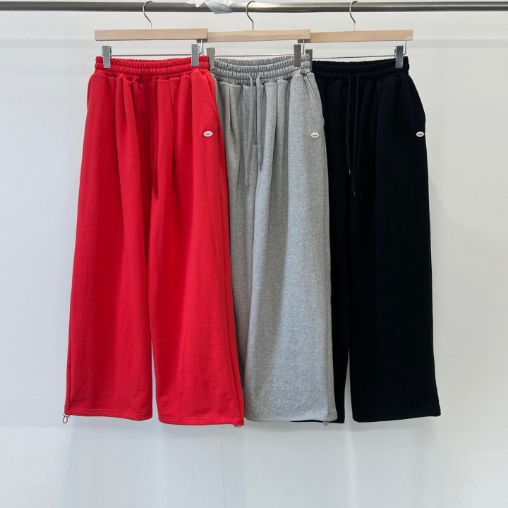 Another Avenue - Korean Women Fashion - #momslook - Double Wide Curve Pants
