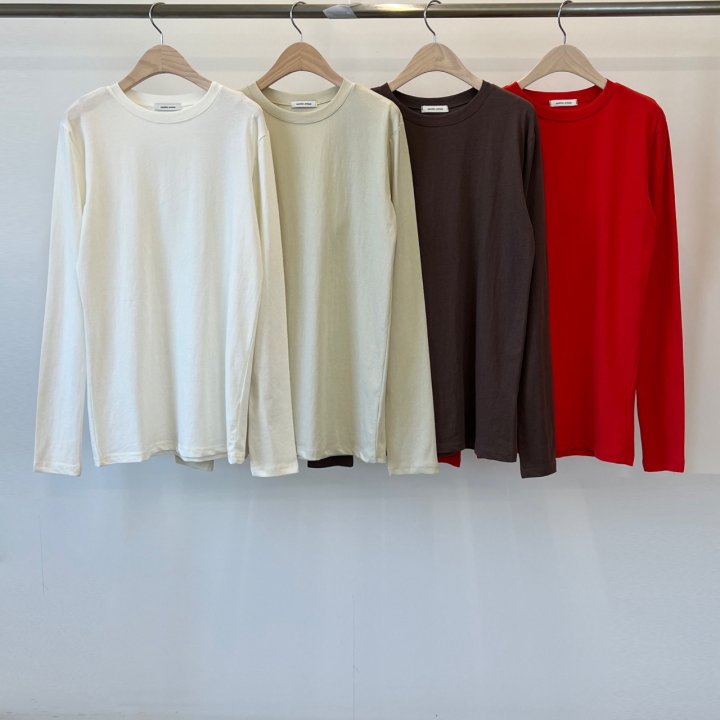 Another Avenue - Korean Women Fashion - #momslook - High-Twist Long Tee