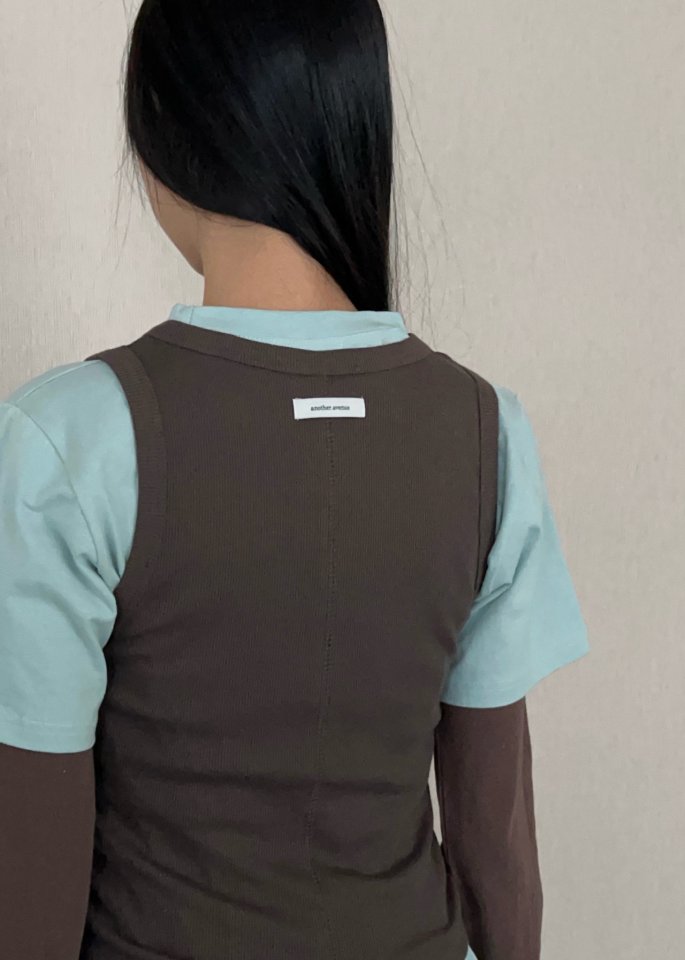 Another Avenue - Korean Women Fashion - #momslook - High-Twist Long Tee - 6
