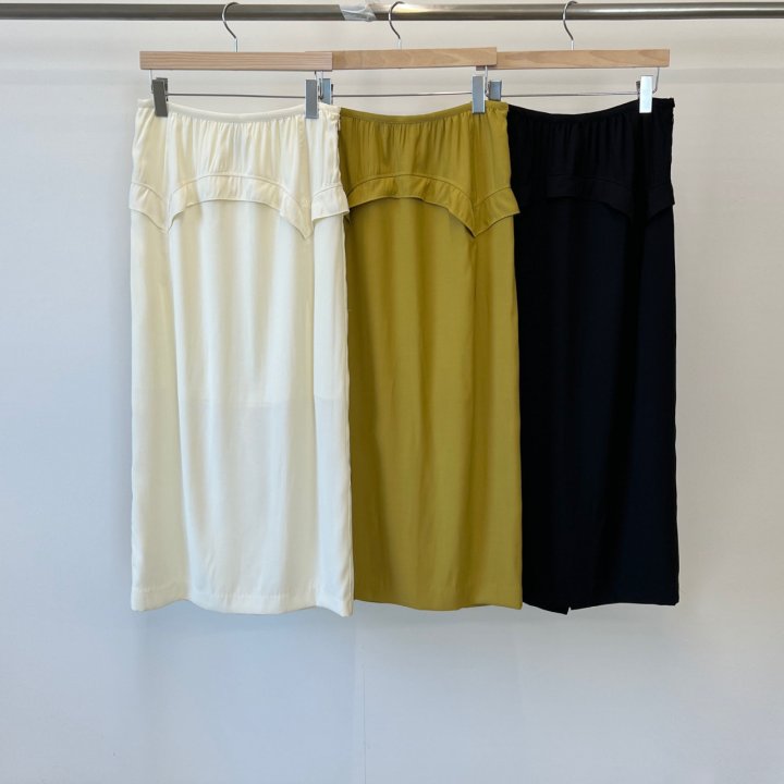 Another Avenue - Korean Women Fashion - #momslook - Frill Long Skirt
